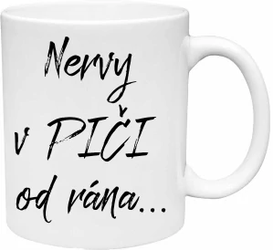 Hrnček Nervy v piči od rána 1 (s krabičkou)