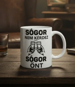 Hrnček Sógor nem kérdez sógor önt (s krabičkou)