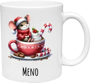 Hrnček Vianočná myška 2 (s krabičkou)