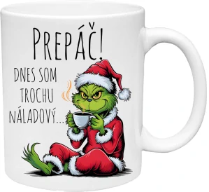 Hrnček Grinch - Dnes som trochu náladový (s krabičkou)
