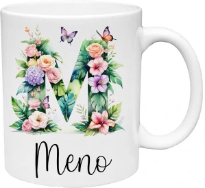 Hrnček Iniciálka s vlastným Menom (s krabičkou)