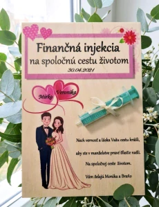 Svadobná finančná injekcia
