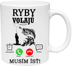 Hrnček Ryby volajú (s krabičkou)