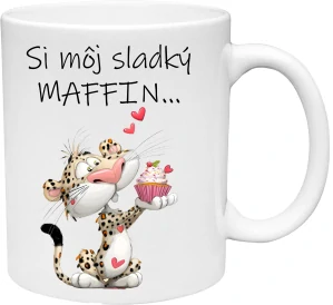 Hrnček Si môj sladký maffin (s krabičkou)