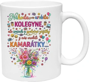Hrnček Náhoda z nás urobila kolegyne ... 3 (s krabičkou)