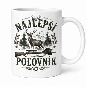 Najlepší poľovník – keramický hrnček (s krabičkou)