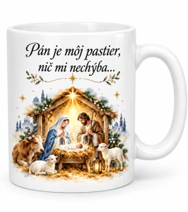 Hrnček Pán je môj pastier, nič mi nechýba... (s krabičkou)