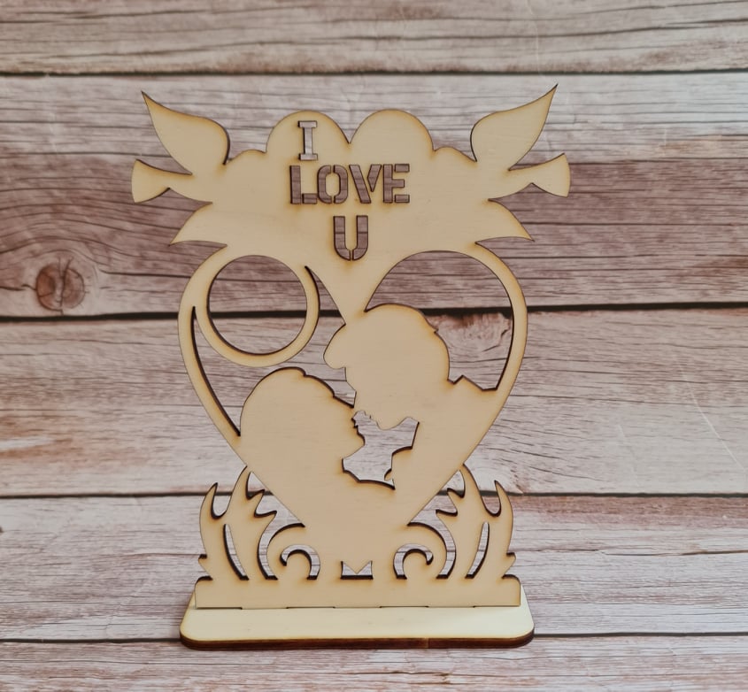  I love you na stojane 