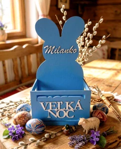 Veľkonočný zajačik na darovanie výslužky