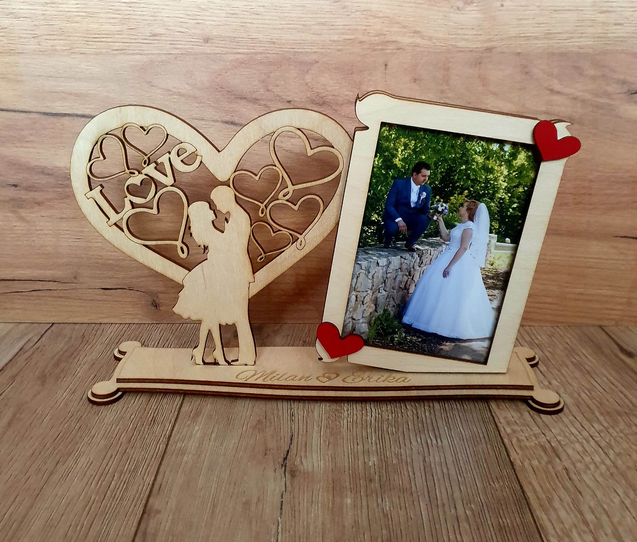 Fotorámik na stojane  LOVE