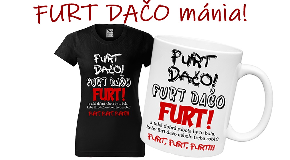 Sada Tričko plus hrnček - Furt dačo