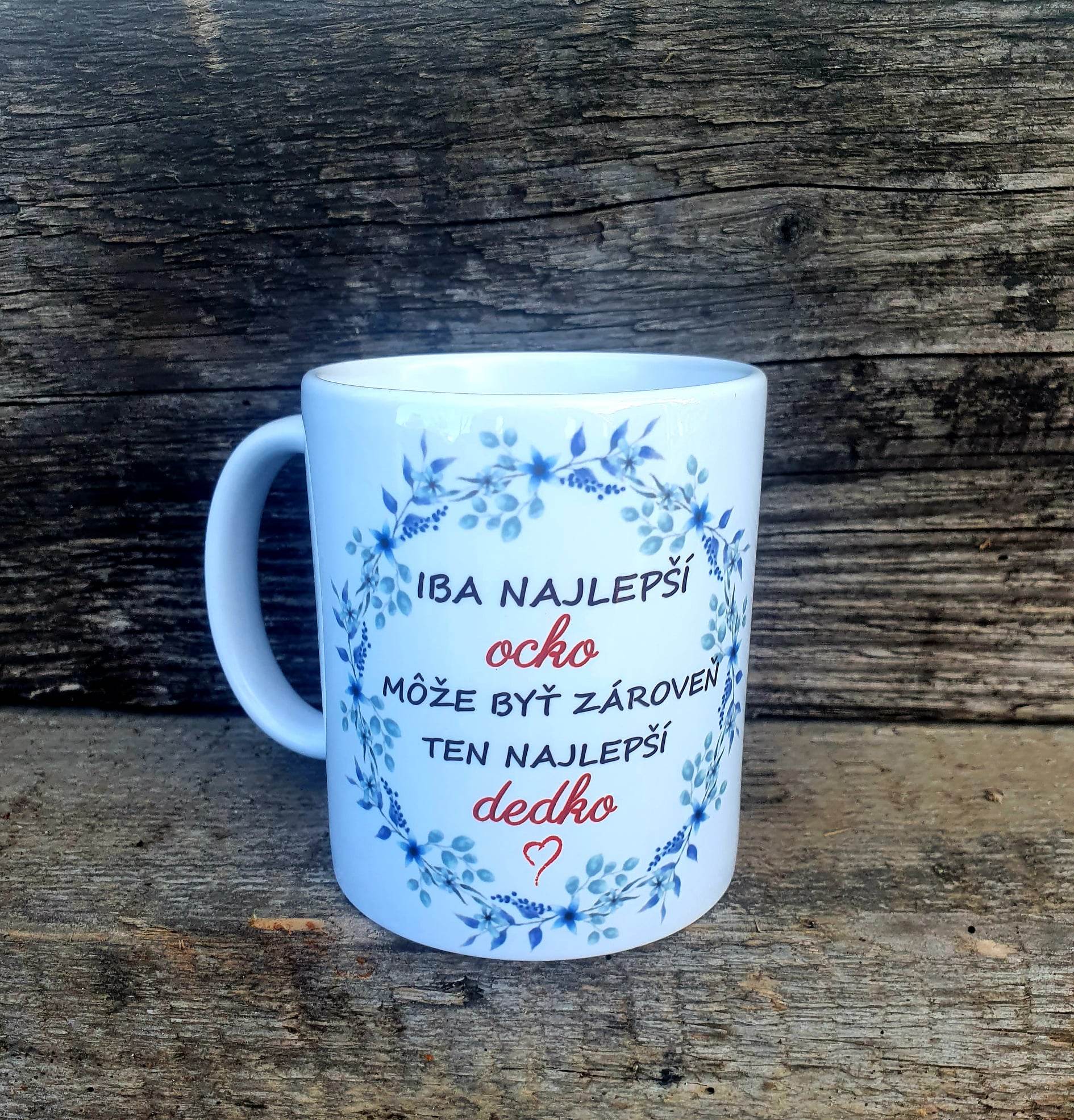 Hrnček Iba najlepší ocko môže byť najlepším dedkom (s krabičkou)