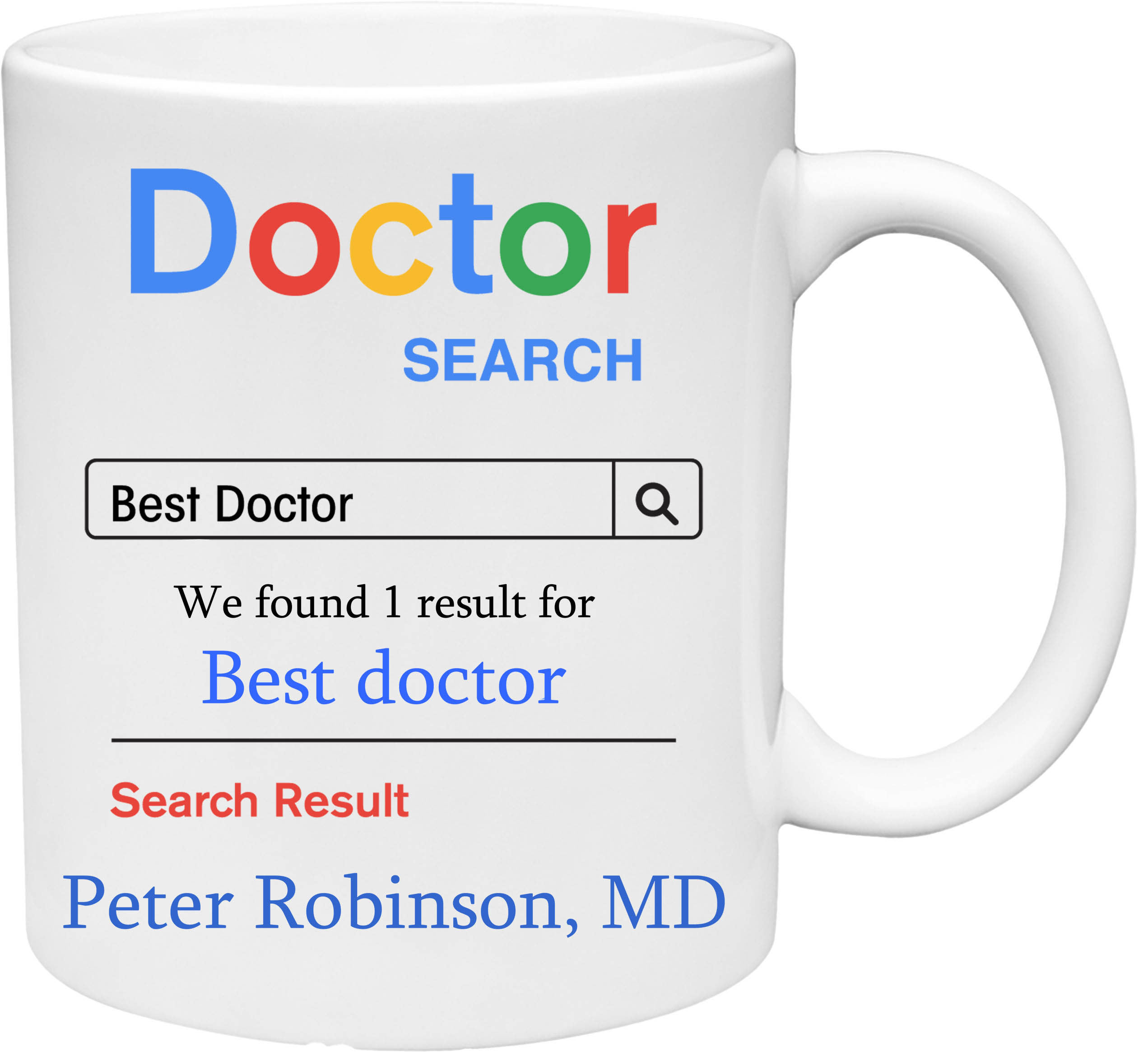 Hrnček Doctor search (s krabičkou)