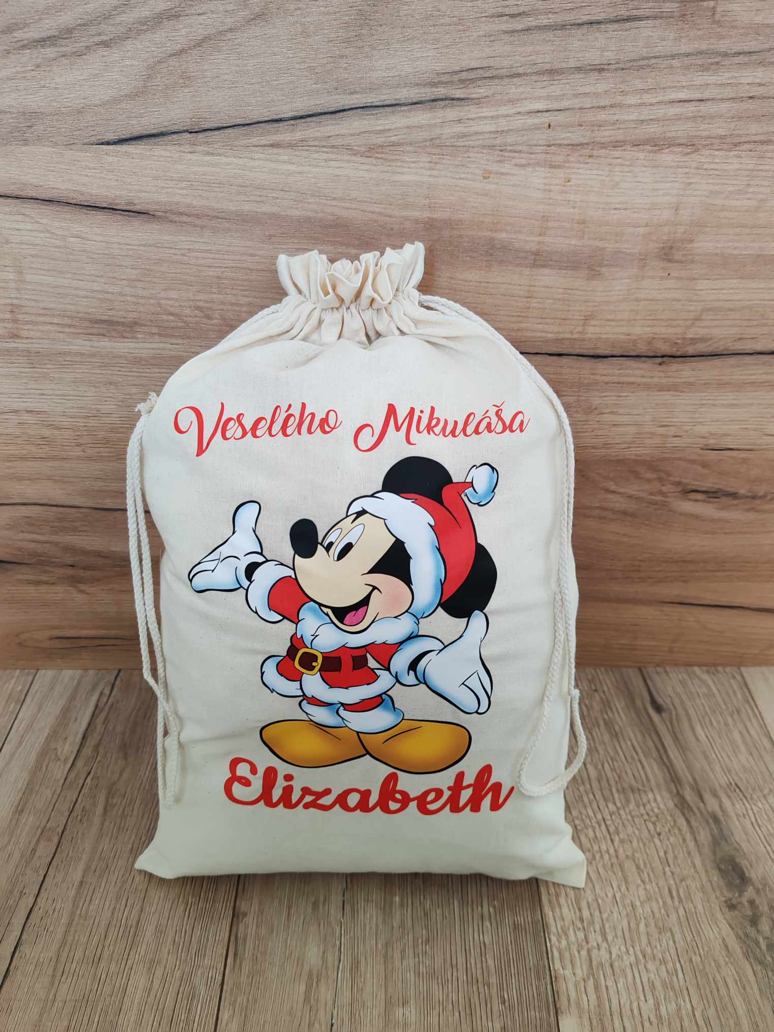 MIKULÁŠSKE VRECKO S MENOM - Mikuláš Mickey