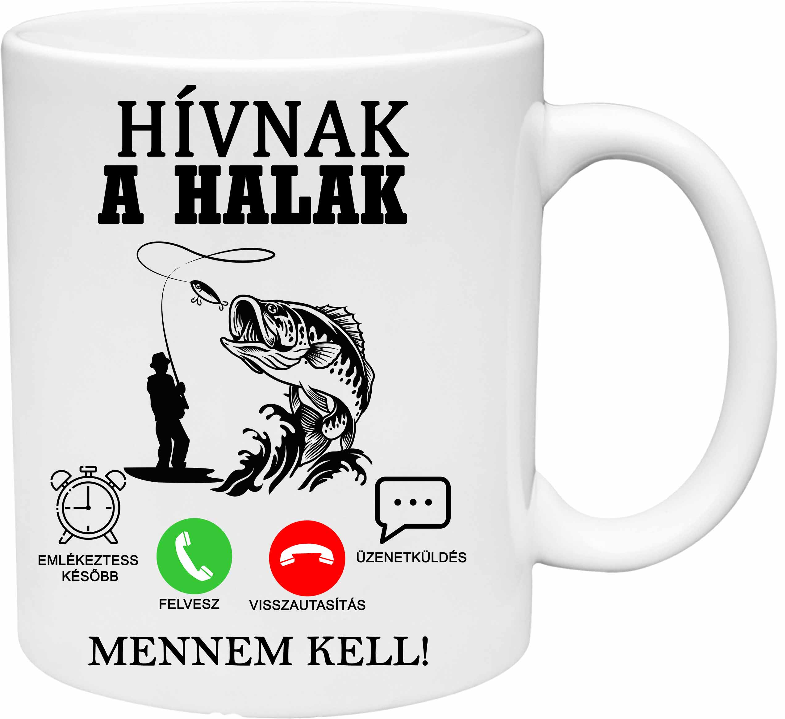 Hrnček Hívnak a halak (s krabičkou)