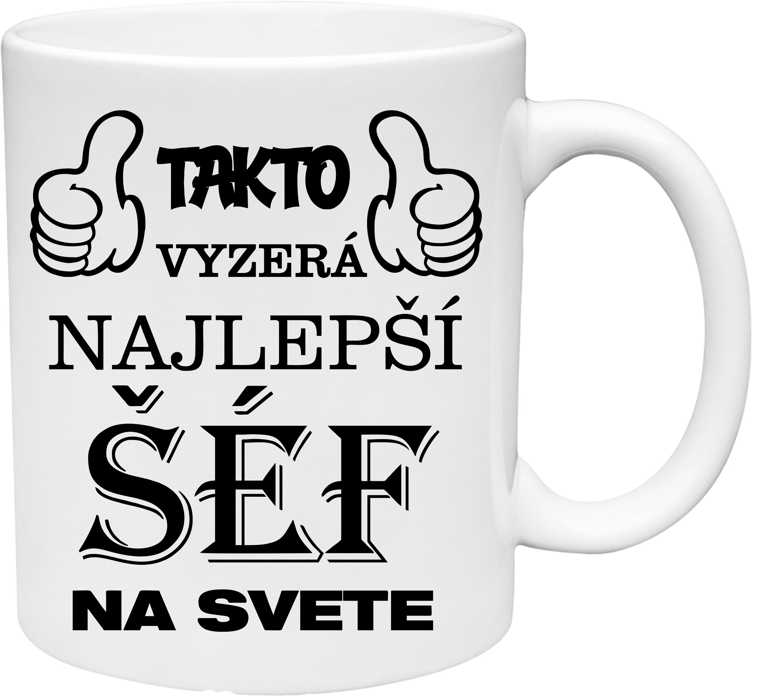 Hrnček Najlepší šéf na svete (s krabičkou)