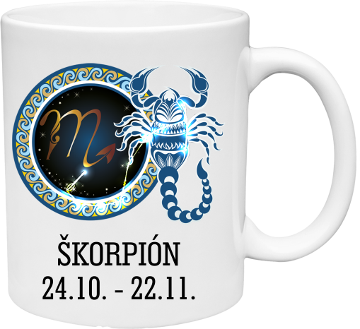 Hrnček Zverokruh Škorpión