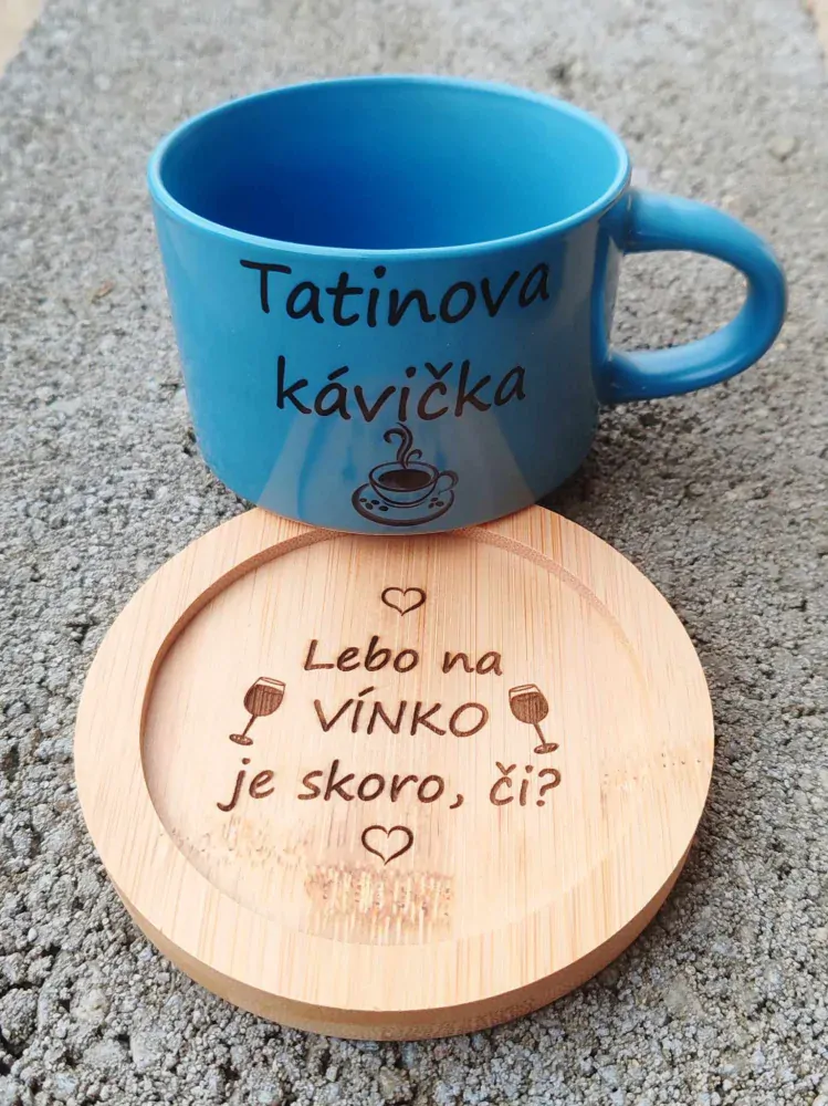 Hrnček Makrónka Tatinova kávička