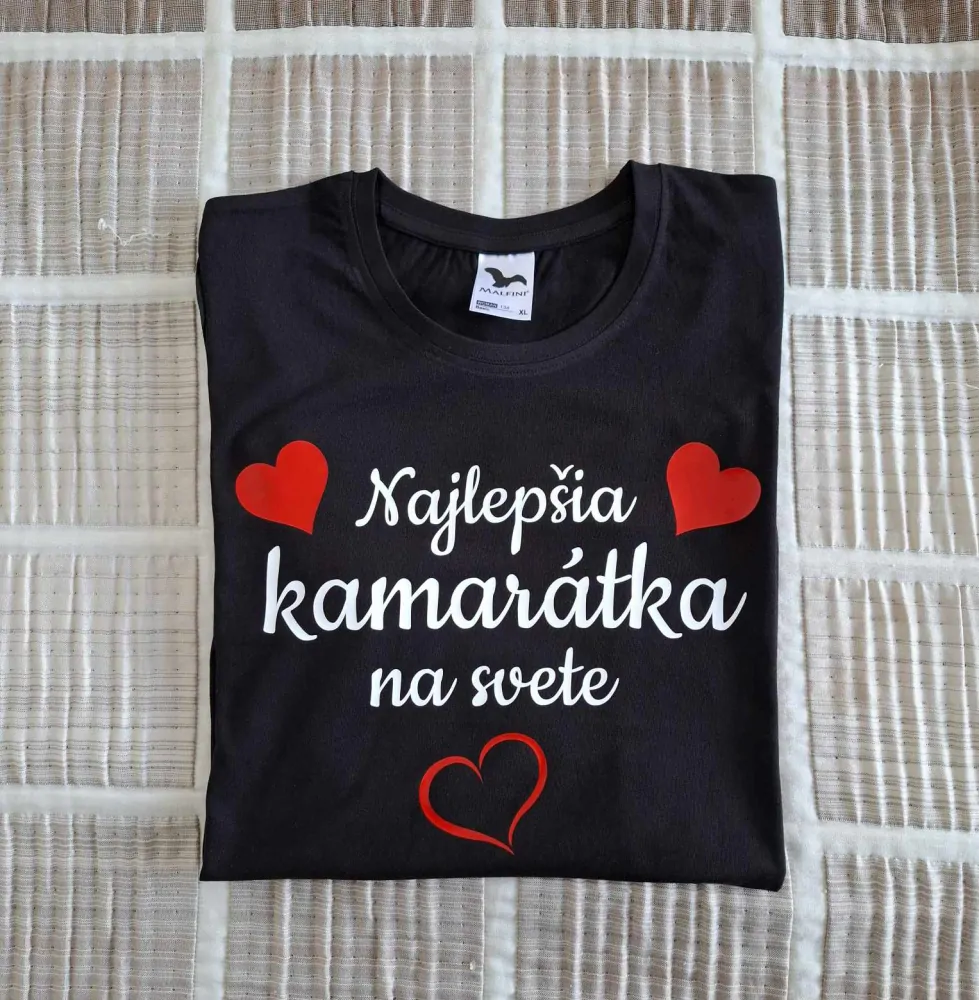 Tričko Najlepšia kamarátka na svete