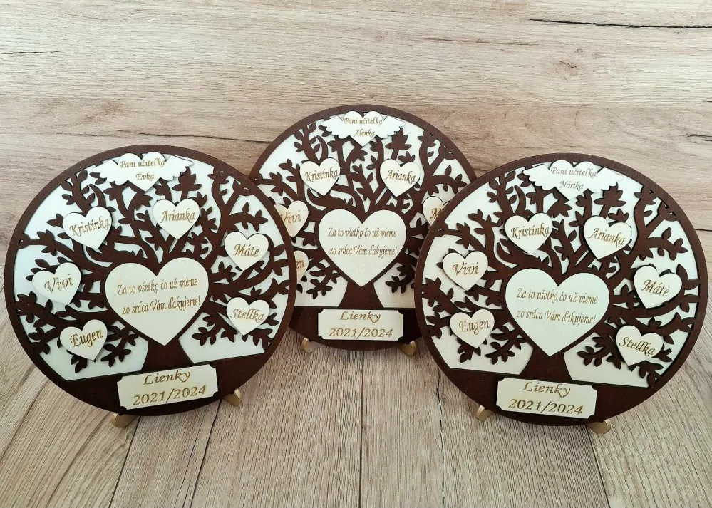 Strom ku koncu školského roka ako poďakovanie