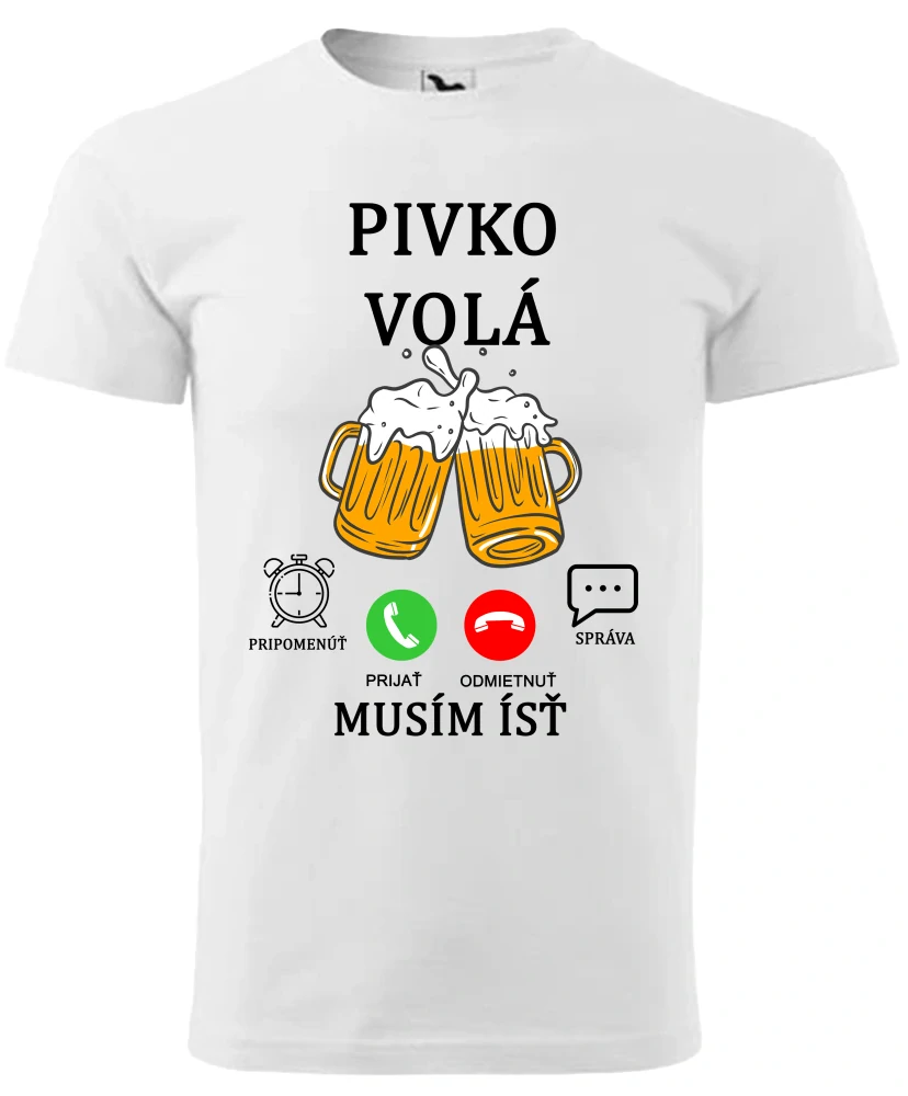 Pánske tričko: Švagor sa nepýta, švagor nalieva