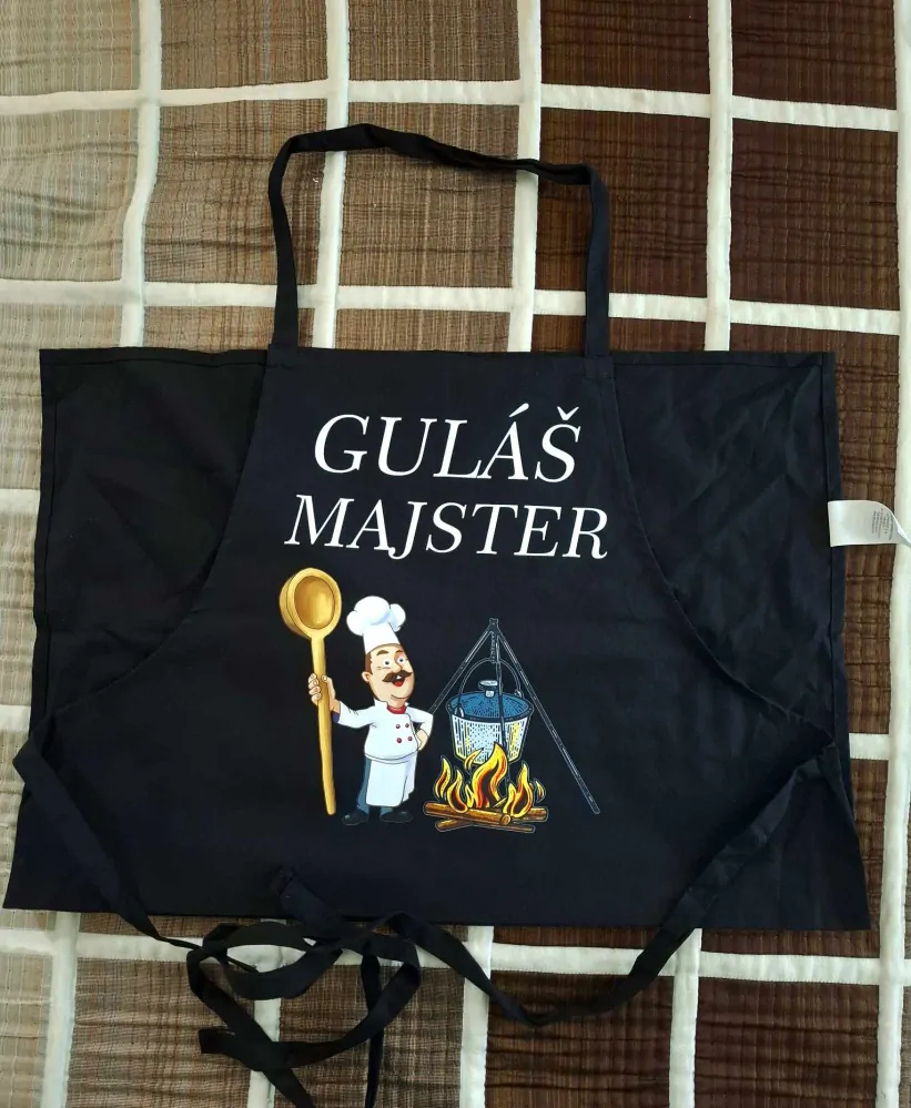 Kuchynská zástera Guláš majster