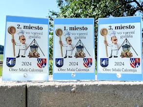 Sklenený fotorámik Guláš majster 