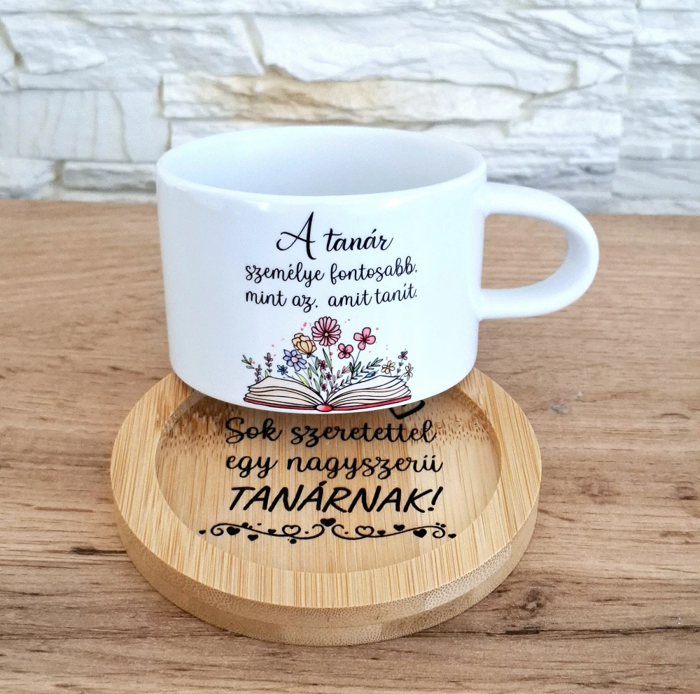 Hrnček Makrónka A tanár személye fontosabb,  mint az, amit tanít.