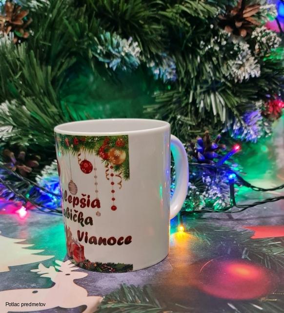 Hrnček Najlepšia babička Veselé Vianoce (s krabičkou)