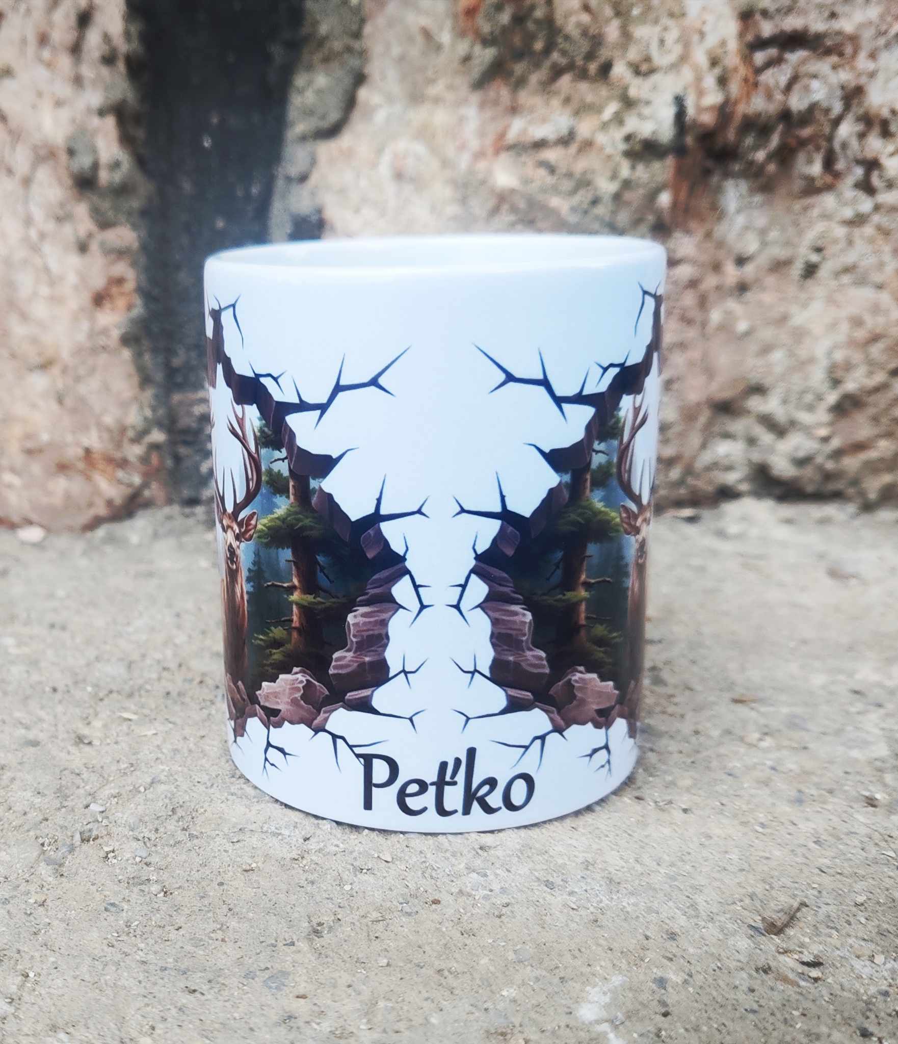 Hrnček Jeleň (s krabičkou)