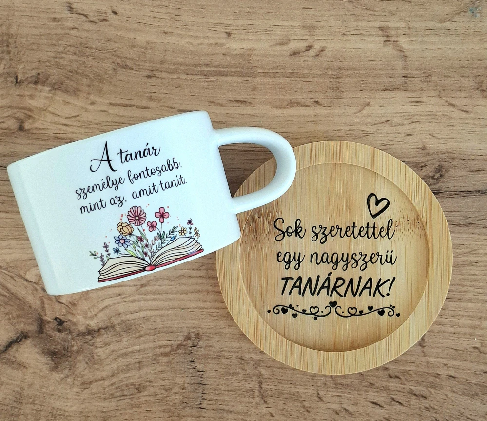 Hrnček Makrónka A tanár személye fontosabb,  mint az, amit tanít.
