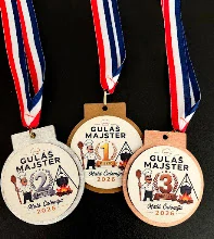 Medaily guláš majster 1 2 3 miesto