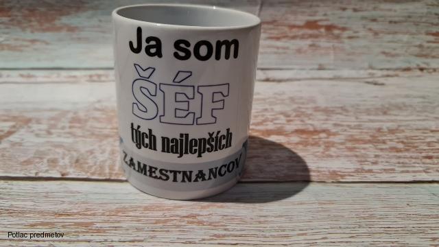 Hrnček Najlepší šéf najlepších zamestnancov(s krabičkou)