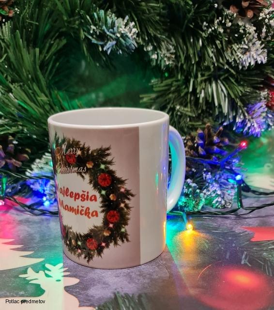 Hrnček Najlepšia mamička Veselé Vianoce (s krabičkou)