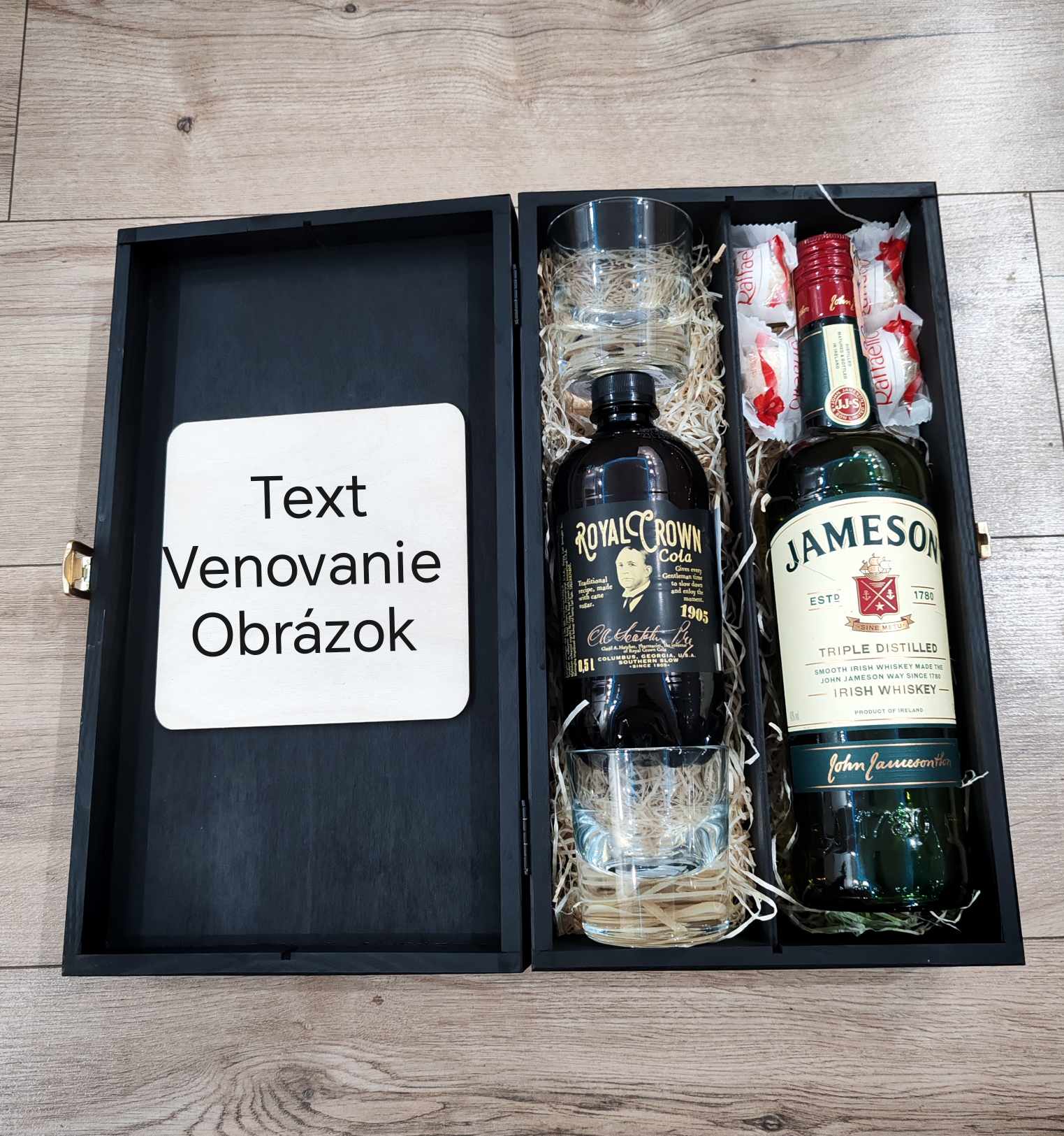 Drevená krabička pre pravého gentlemana