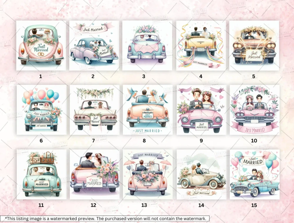 Drevená krabička pre mladomanželov auto