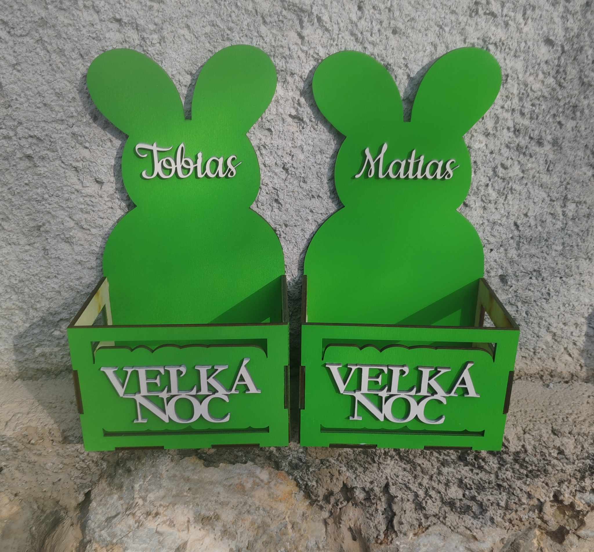 Veľkonočný zajačik na darovanie výslužky