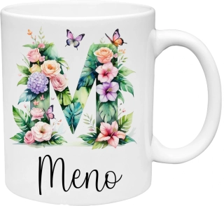 Hrnček Iniciálka s vlastným Menom (s krabičkou)
