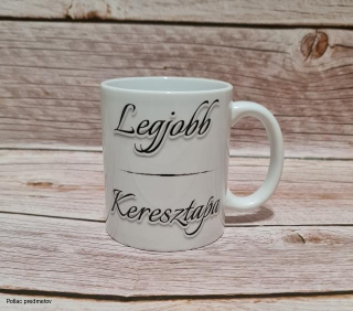 Hrnček Legjobb keresztapa (krabičkou)