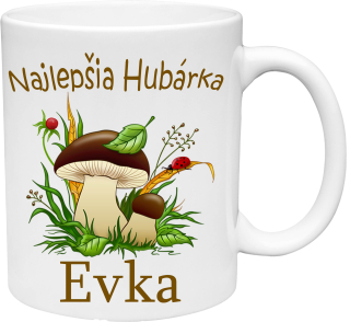 Hrnček Najlepšia hubárka (s krabičkou)