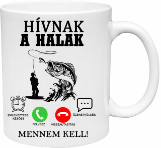 Hrnček Hívnak a halak (s krabičkou)